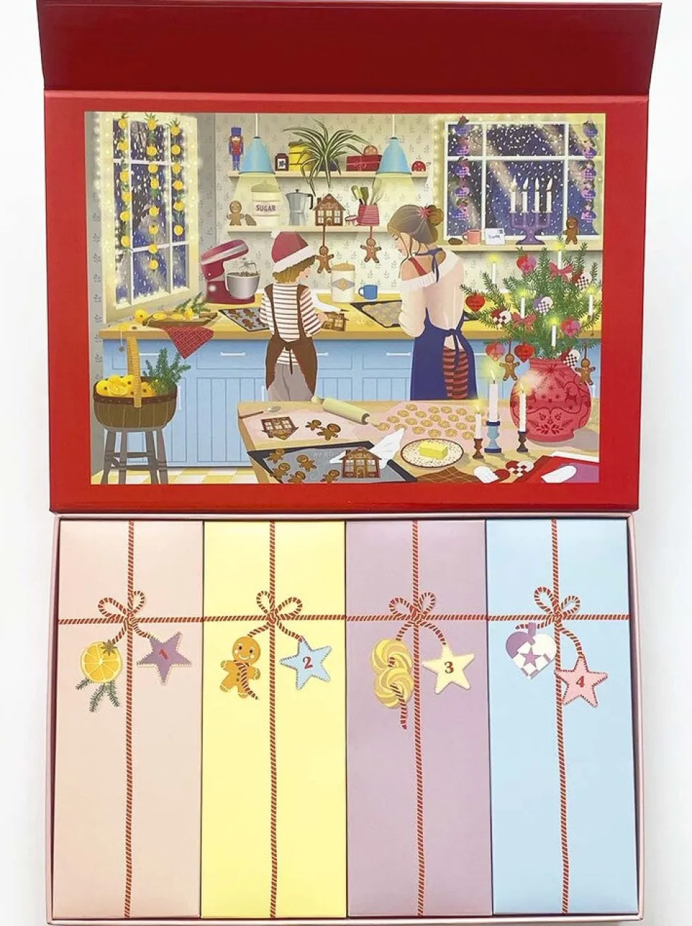 Adventkalender Sweet Christmas 1000 brikker