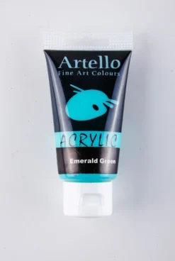 Akrylmaling Artello grøn emerald 75ml