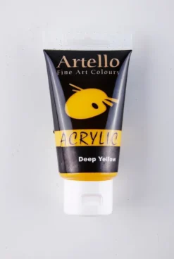 Akrylmaling Artello gul dyb 75ml