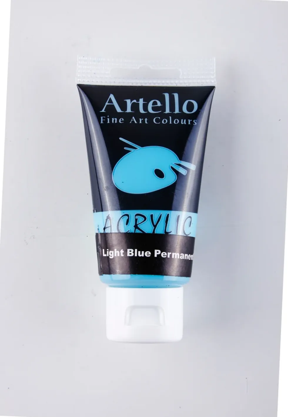 Akrylmaling Artello lysblå permanent 75ml