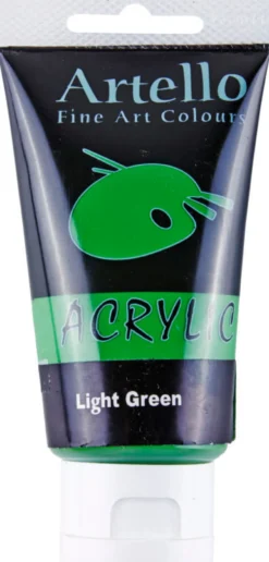 Akrylmaling Artello lysgrøn 75ml