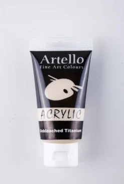 Akrylmaling Artello titanium unbleached 75ml