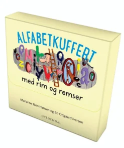Alfabetkuffert med rim og remser