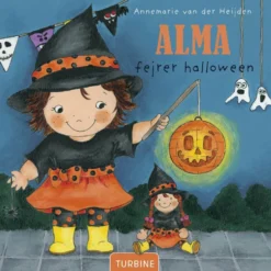 Alma fejrer halloween