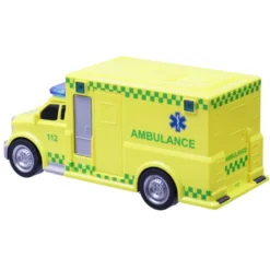 Ambulance med lys og lyd