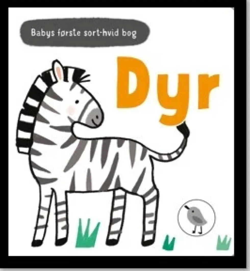 Babys første sort-hvid bog DYR