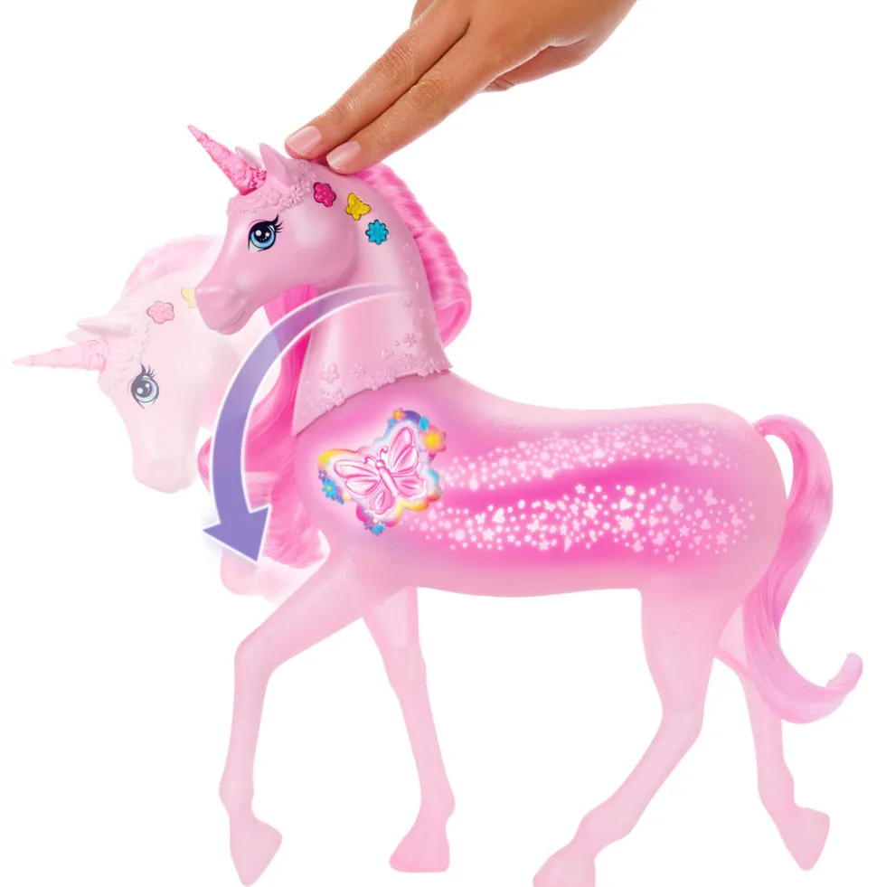 Barbie Enhjørning med lys og lyde