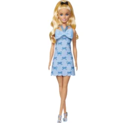 Barbie Fashionista Dukke Blå Sløjfer