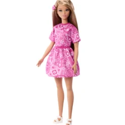 Barbie Fashionista pink Paisley