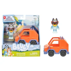 Bluey legesæt med bil og figur