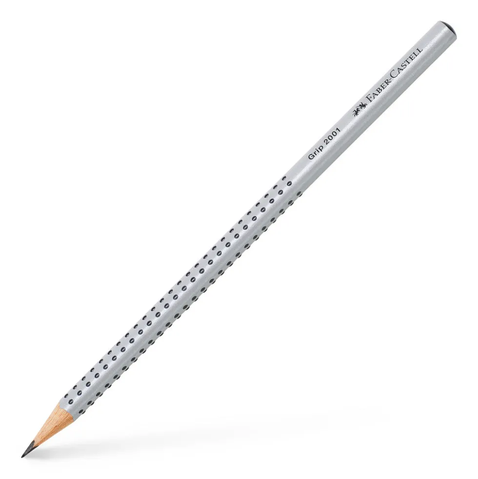 Blyant HB grip 2001 Faber-Castell grå