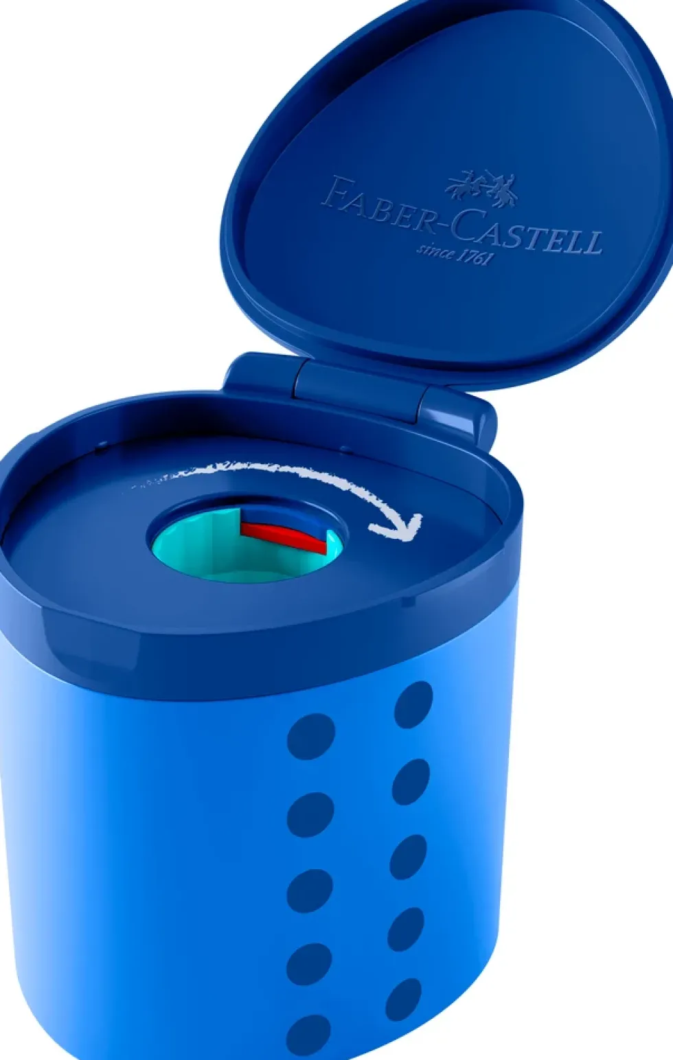 Blyantspiders Faber Castell Grippy XXL Blue