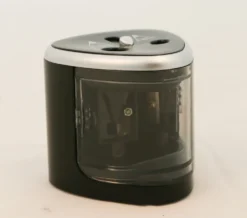 Blyantspidser elektrisk dobbelt sort