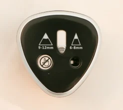 Blyantspidser elektrisk dobbelt sort