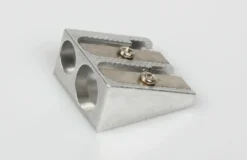Blyantspidser Relief metal dobbelt