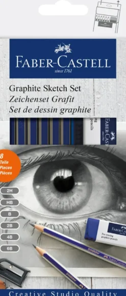 Blyantsæt goldFaber sketch sæt