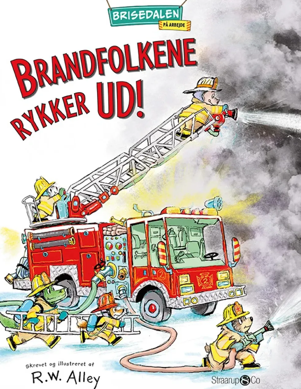 Brandfolkene rykker ud
