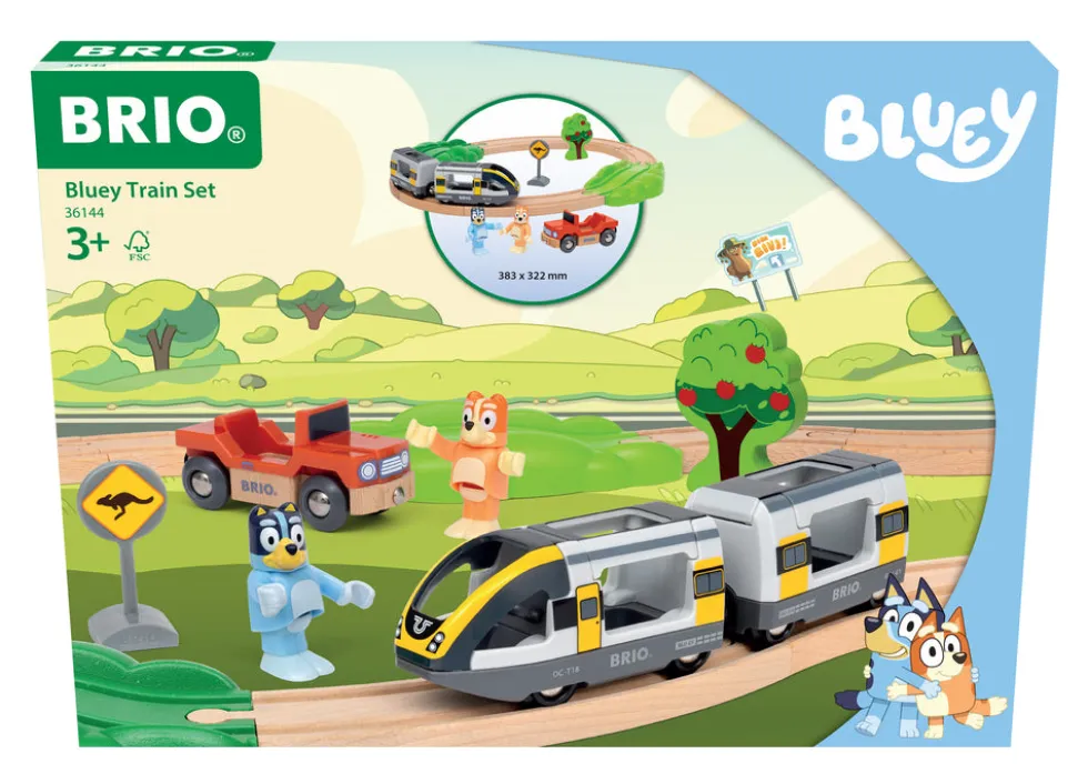 BRIO 36144 Bluey Togbane-sæt