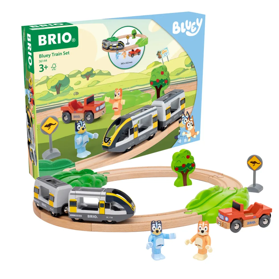 BRIO 36144 Bluey Togbane-sæt