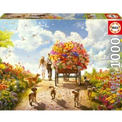 Carrying Flowers 1000 brikker