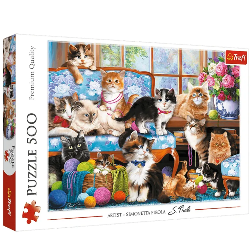Cat Family 500 brikker