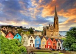 Cobh Cathedral Ireland 1000 brikker