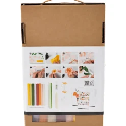 Crepepapirblomster Start DIY Kit ass. farver