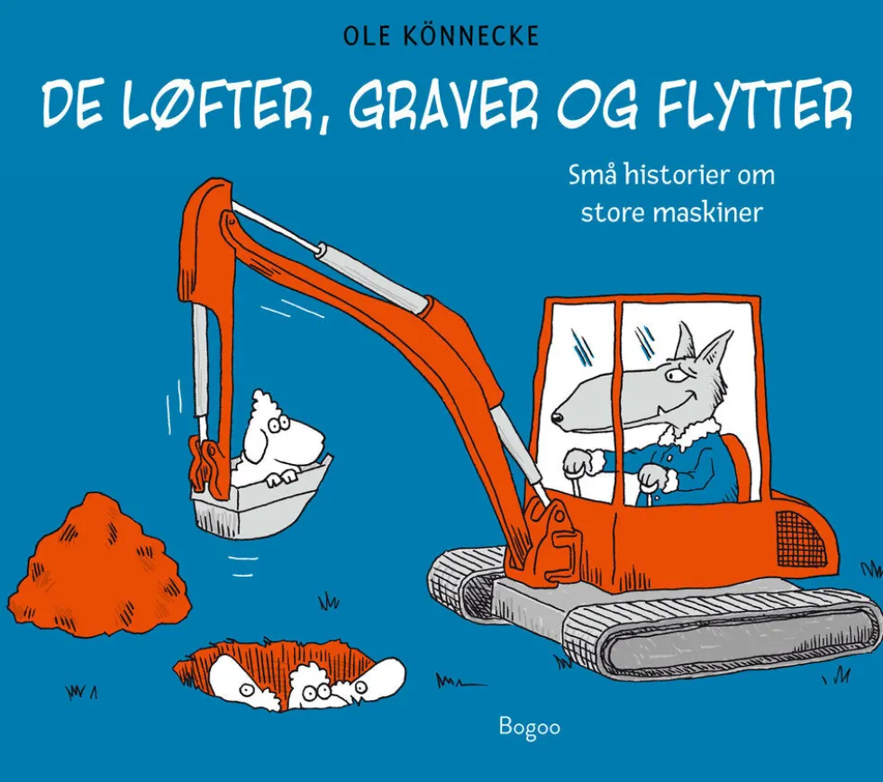 De løfter, graver og flytter