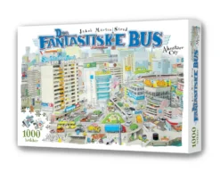 Den fantastiske bus - Ahnstarr City. Puslespil 1000 brikker