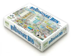 Den fantastiske bus - Ahnstarr City. Puslespil 1000 brikker