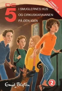De 5, samlebind 2, De 5 i smuglernes hus, De 5 og cirkuskaravanen, De 5 på øen i