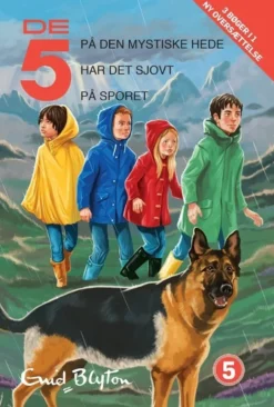 De 5, samlebind 5, De 5 på den mystiske hede, De 5 har det sjovt, De 5 på sporet