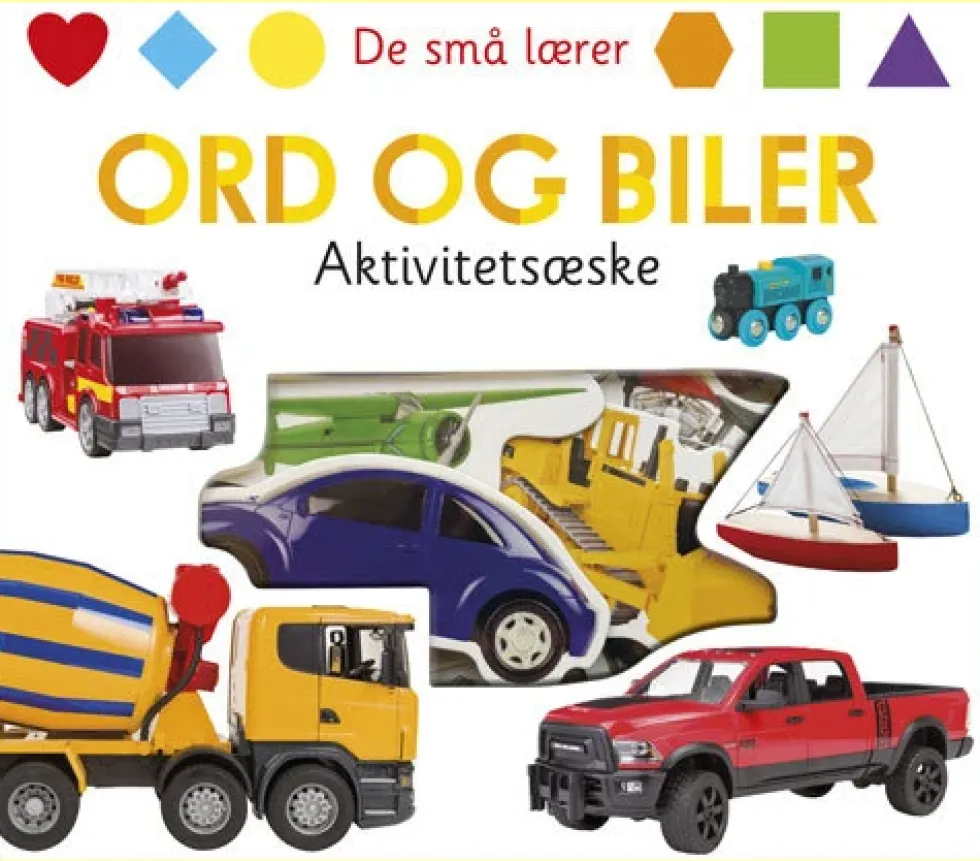 De små lærer - Ord og biler - aktivitetsæske