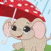 Diamond Art Elefant 10X15Cm