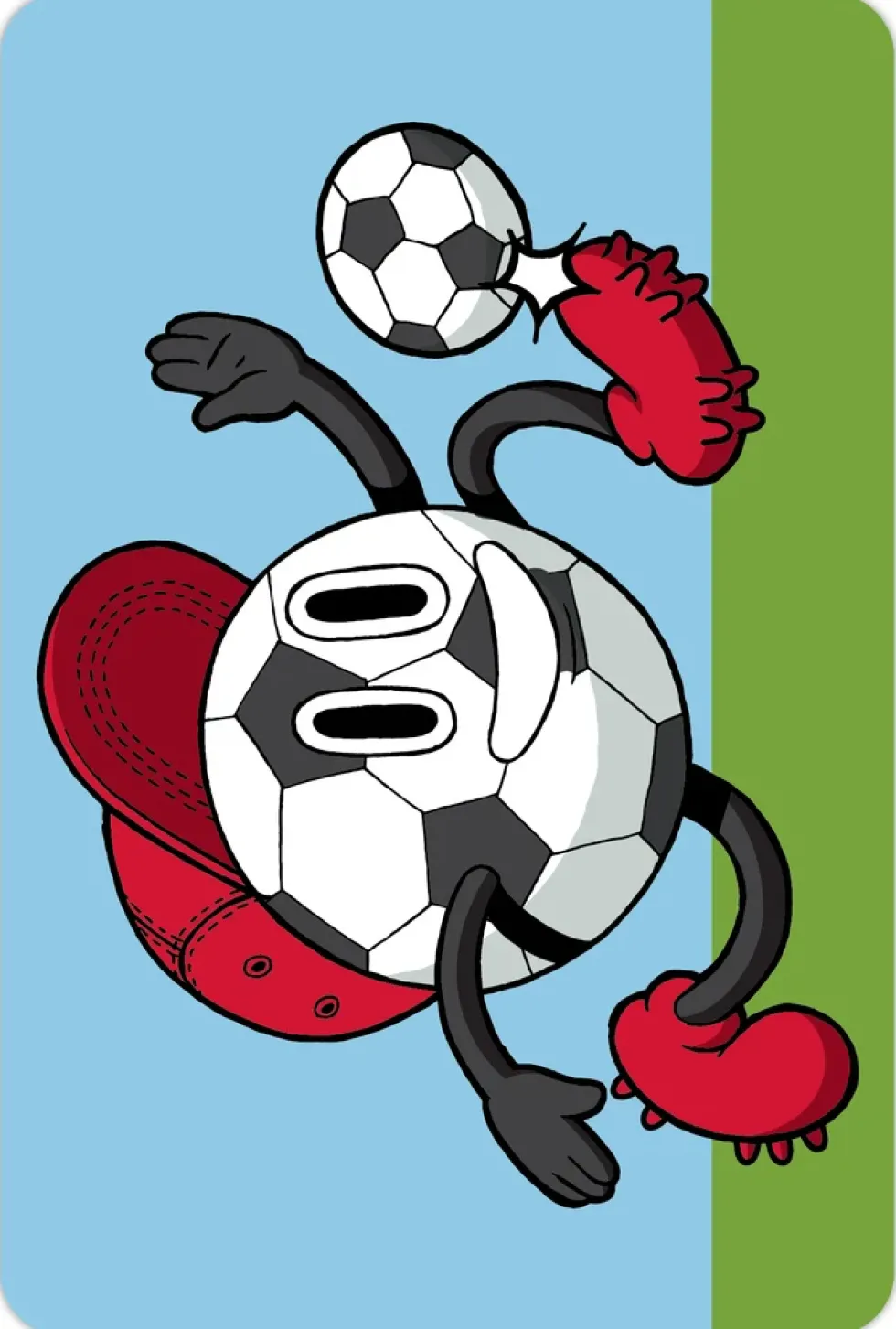 Diamond Art Fodbold 10X15Cm