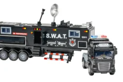 Die-cast S.W.A.T truck anhænger, lys og lyd