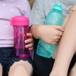 Drikkeflaske Sistema Tritan Quick Flip pink 520ml