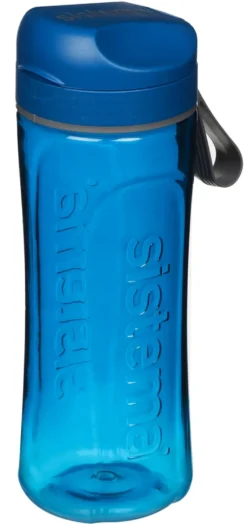 Drikkeflaske Sistema Tritan Swift blå 600ml