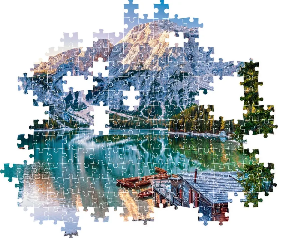 Emerald Lake Braies 1000 brikker