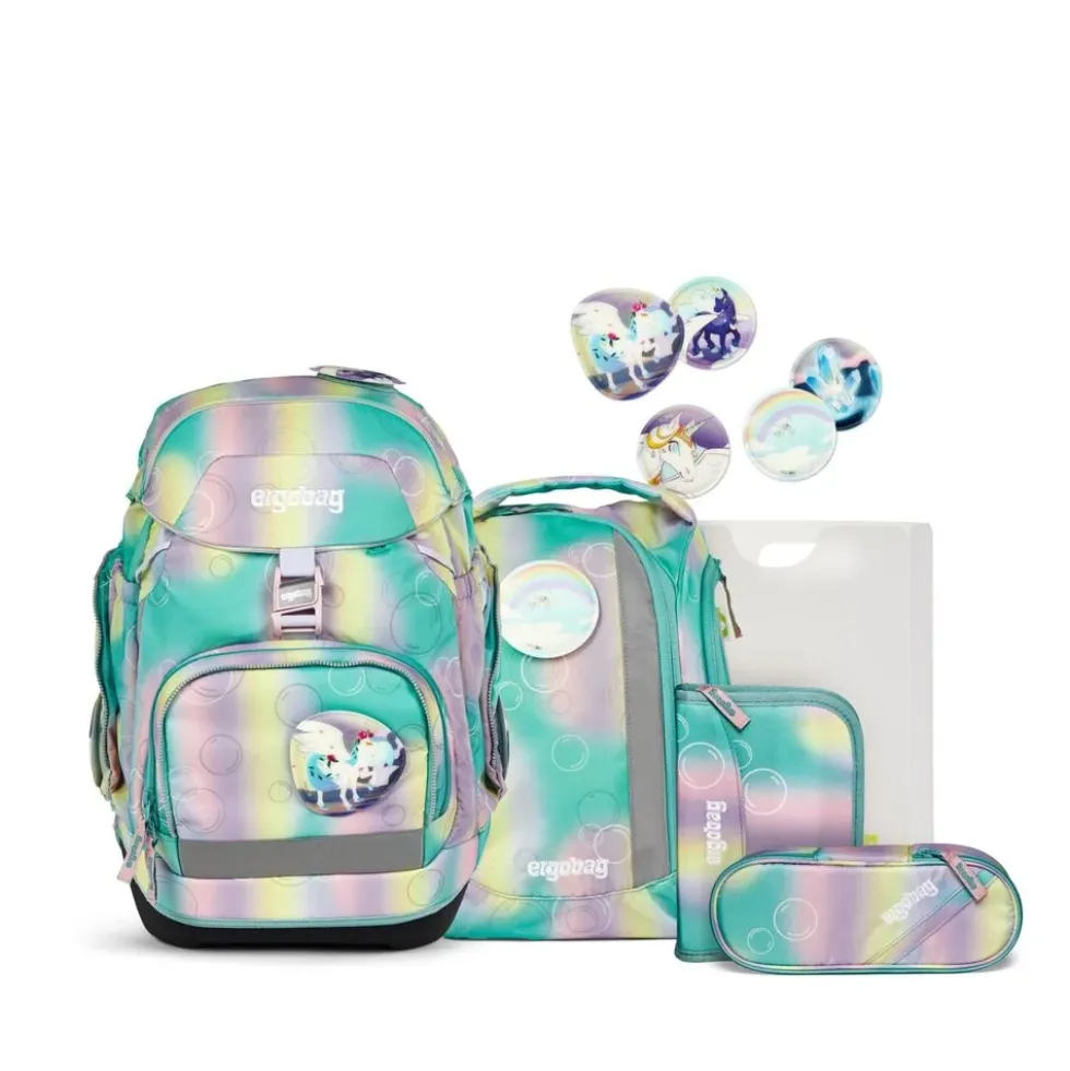 ergobag pack skoletaske-sæt mgic bubblebear