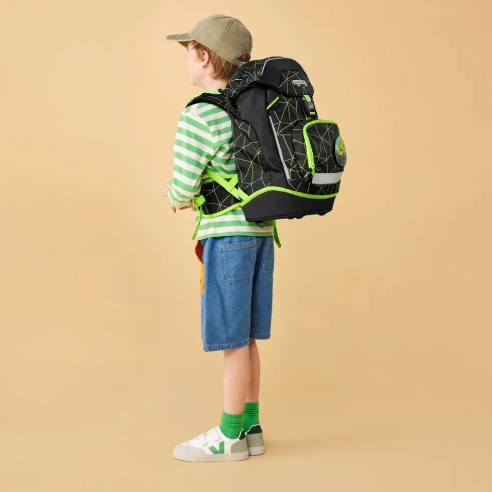 Ergobag Prime skoletaske CyBear Race 20L