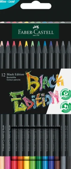 Farveblyant black edition Faber-Castell