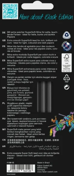 Farveblyant black edition Faber-Castell
