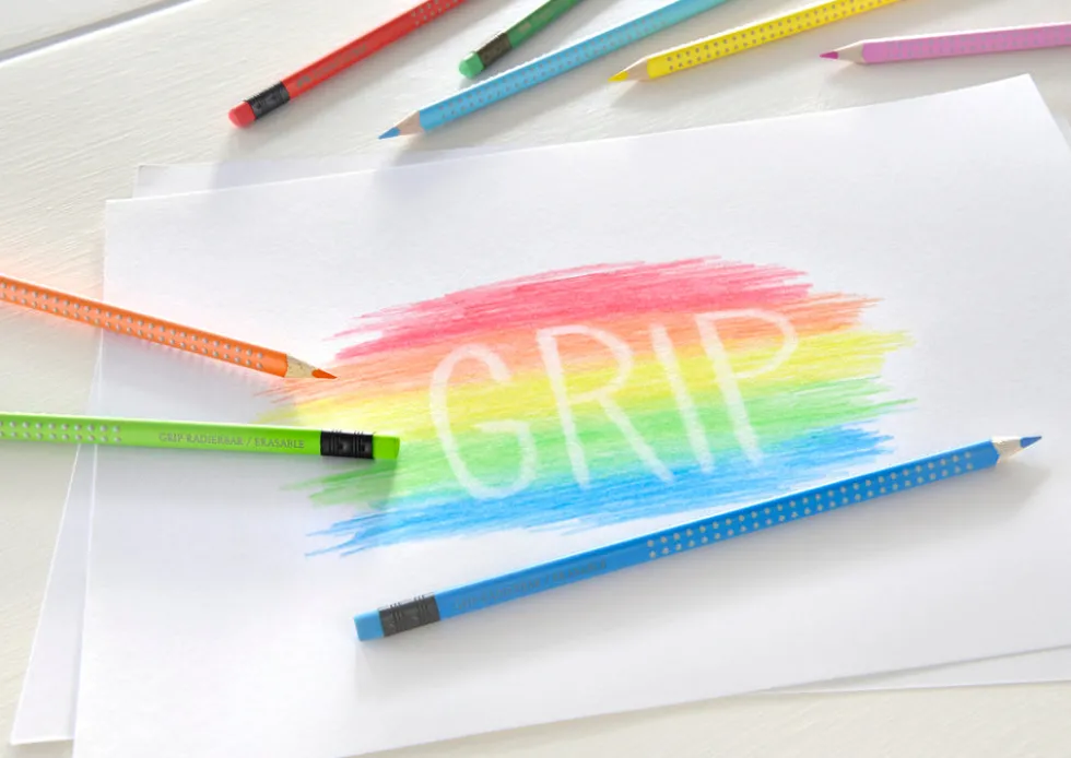 Farveblyant erasable Faber-Castell 10 stk