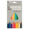 Farveblyanter graphit stylus jumbo 12 stk