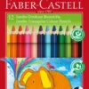 Farveblyant Faber-Castell Jumbo 12 stk