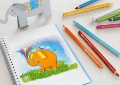 Farveblyant Faber-Castell Jumbo 12 stk
