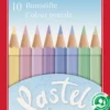 Farveblyant Faber Castel Pastel 10 Ass Slot