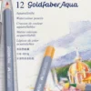 Farveblyant Goldfaber Akvarel tinæske 12 ass