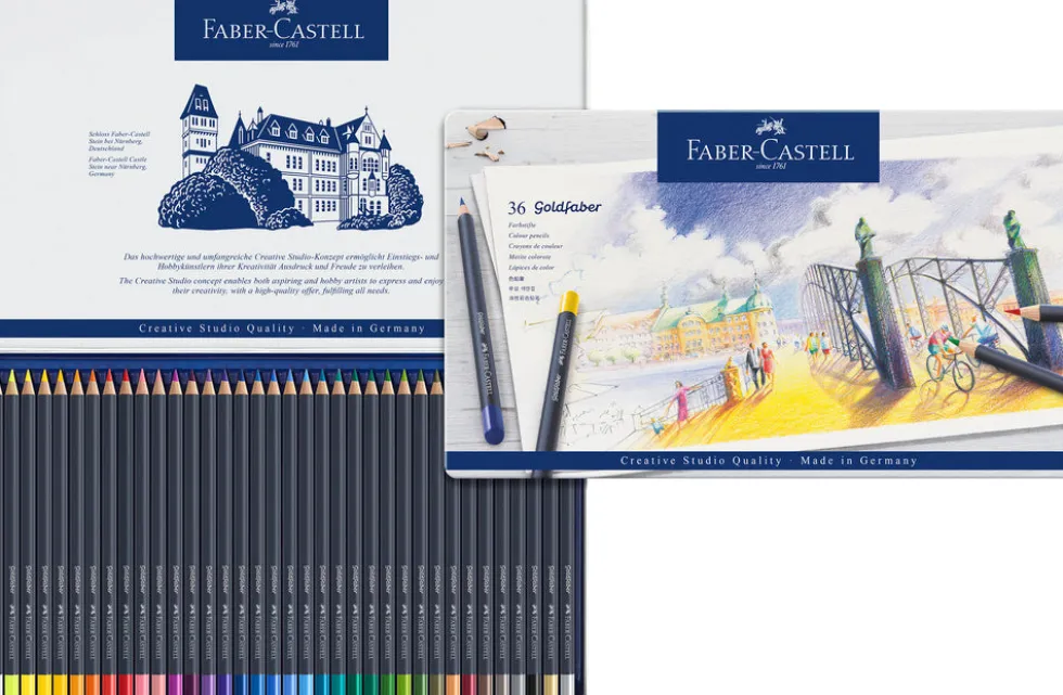 Farveblyant Goldfaber 36 ass